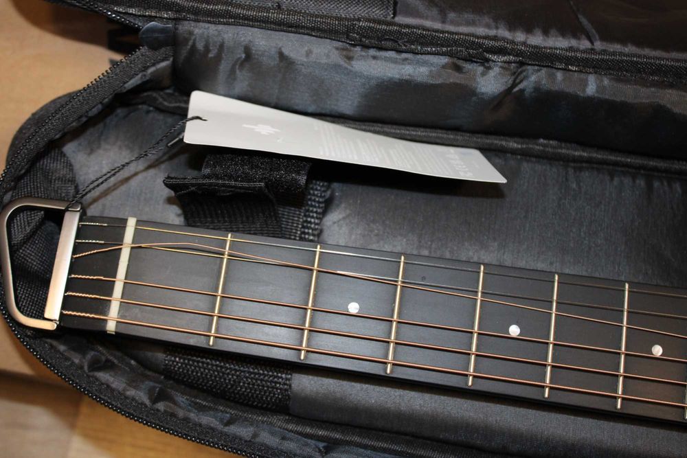 Donner HUSH-I Gitara elektroakustyczna z pokrowcem, słuchawkami