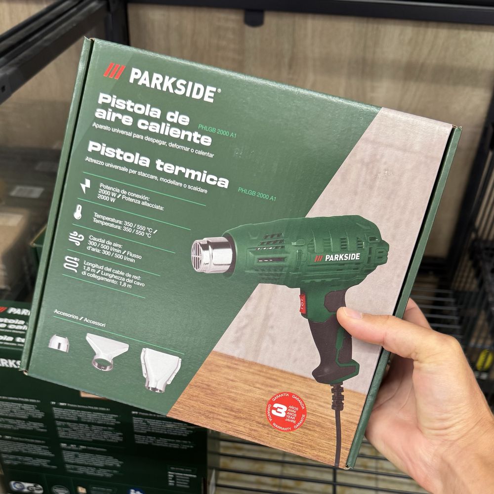 Pistola ar quente parkside