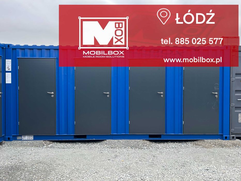 Kontener Self Storage, Magazyn samoobsługowy 4-komorowy, magazyn