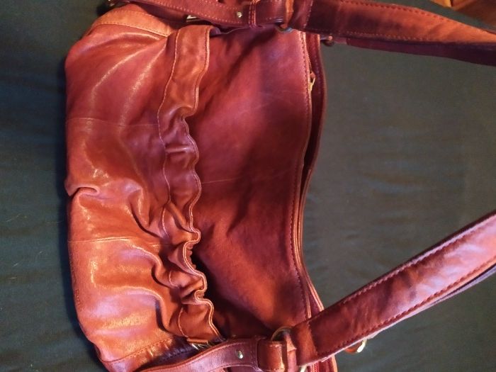 Bolsa vermelha Marta Ponti