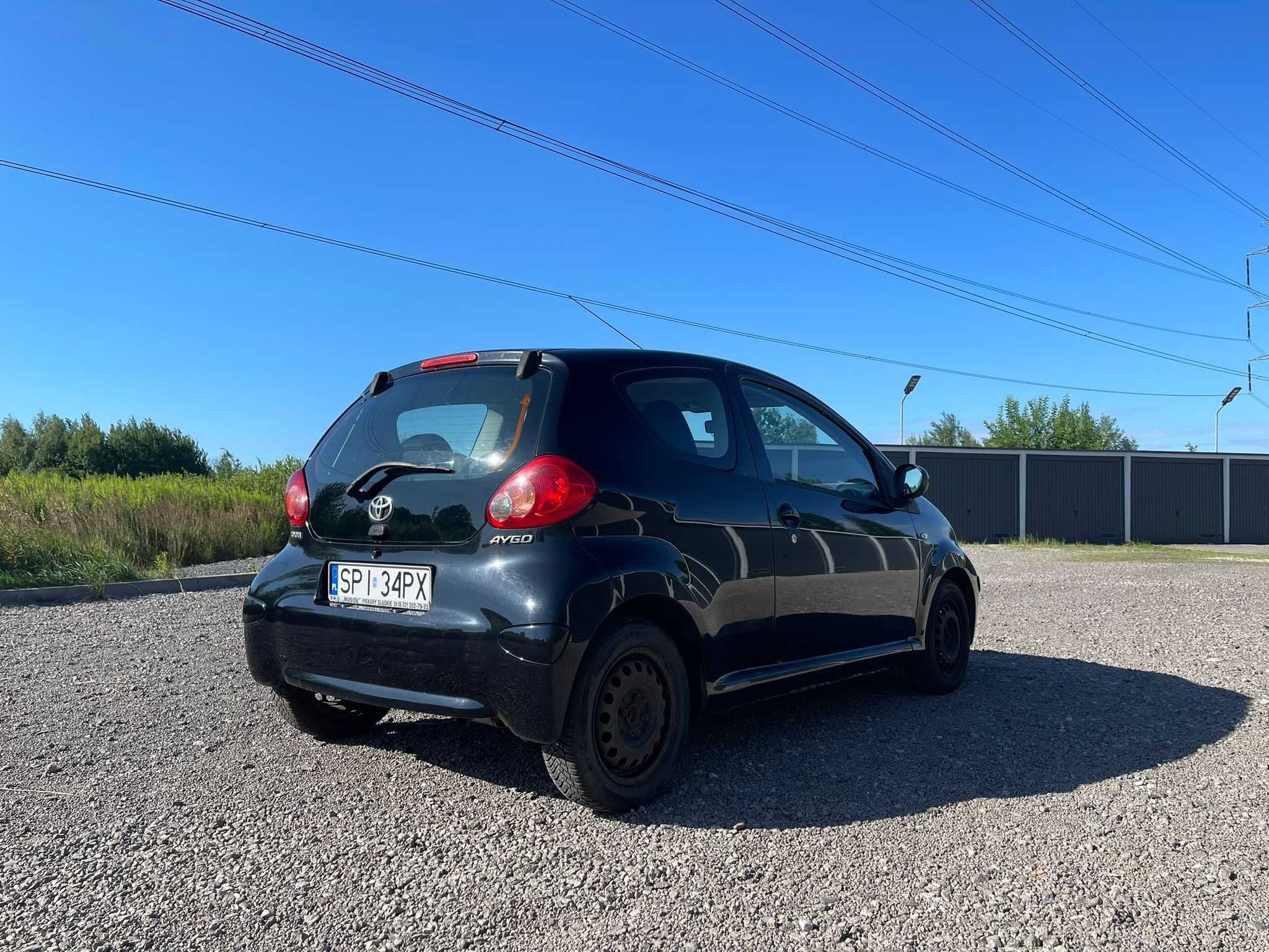 Toyota Aygo 2008 KLIMATYZACJA PRZEGLĄD  do 2026 OC do 2026 ZOBACZ