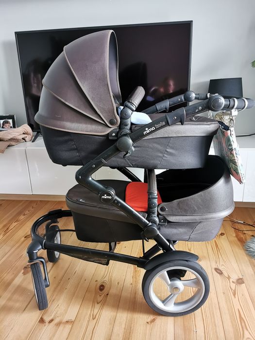 Wózek mima kobi 2w1 3w1 wozek dla bliźniąt rok po roku