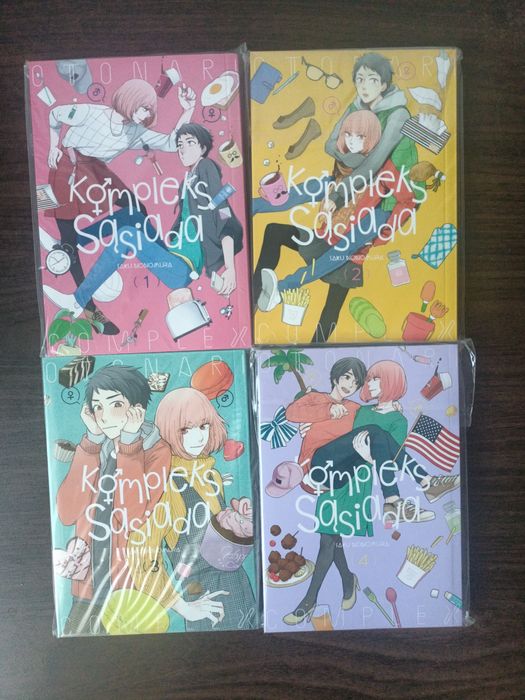 manga kompleks sąsiada tomy 1-4
