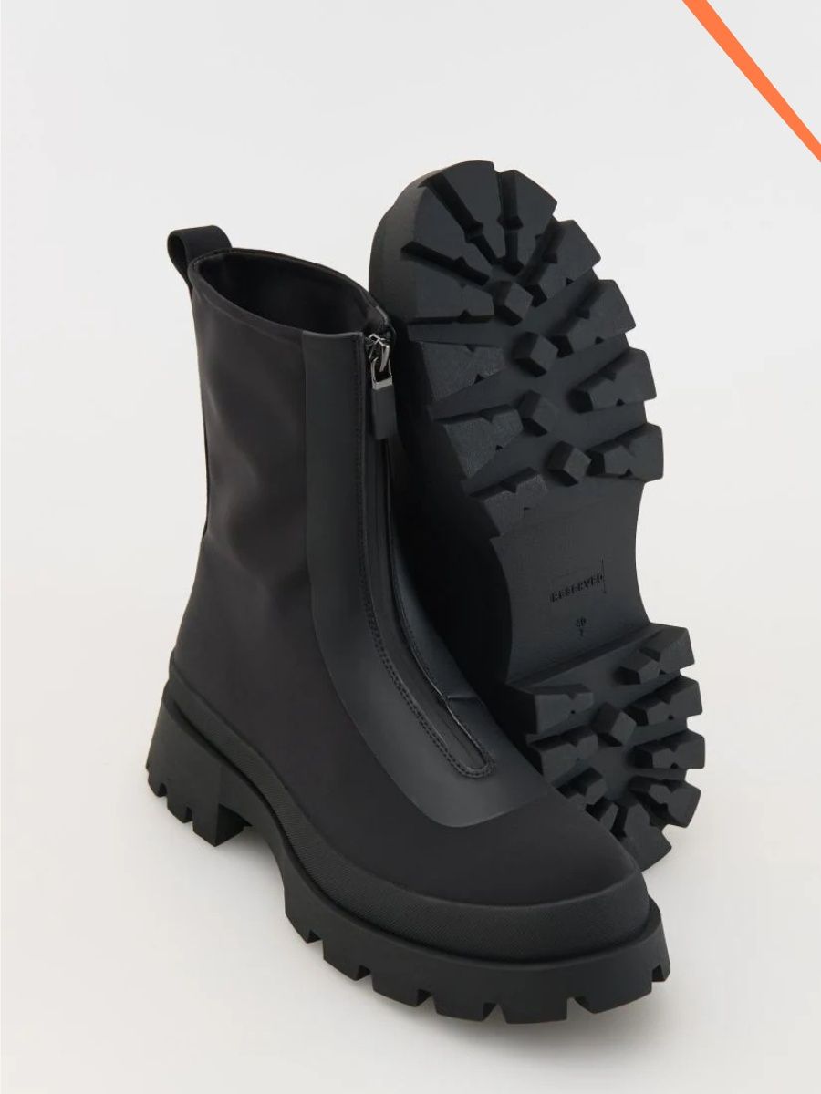 Reserved botki Zipp roz,41/botki buty sztyblety