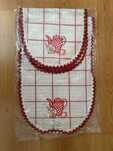 Conjunto de Naperons Vermelho