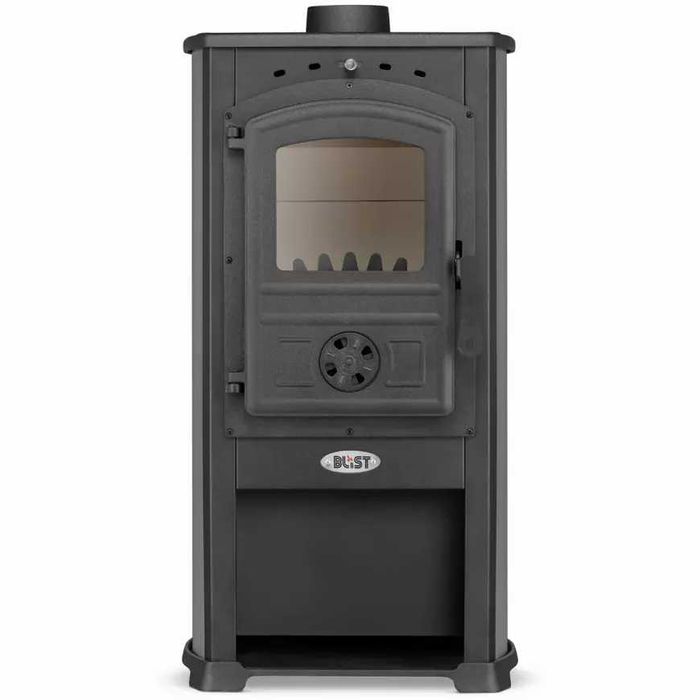 Kominek "Żar" 7,5kw używany jeden sezon, kolanko, rura, rozetka.