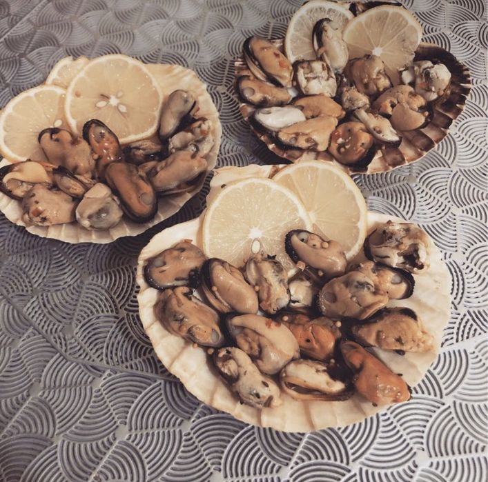 Тарілка ракушка,мушля,сувенір,декоративна ракушка