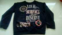 Bluzka, bluza rozmiar 116, granatowa