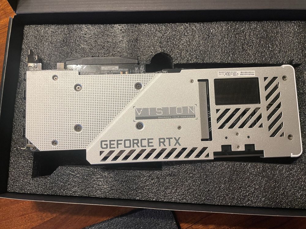 Karta graficzna Geforce RTX 3070Ti vision OC 8G