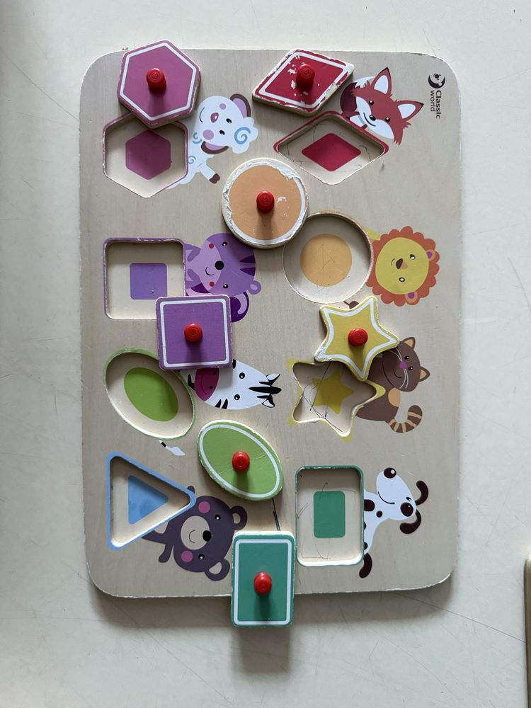 Drewniane puzzle