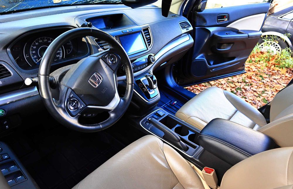 HONDA CR-V IV 1.6 D 160 KM Automat 4x4, wersja top 2015 r. Powypadkowa