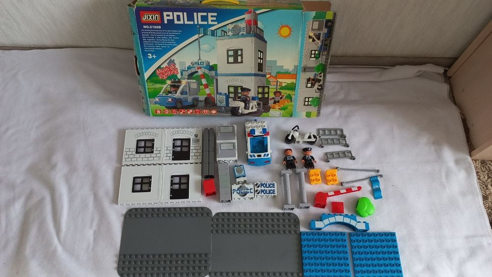 Конструктор Лего Lego дупло JIXIN Поліція