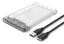 Obudowa do dysku twardego SATA 2,5'' CRYSTAL