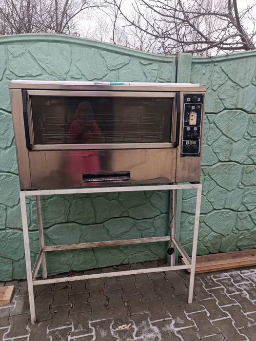 Гриль для курей з нержавійки