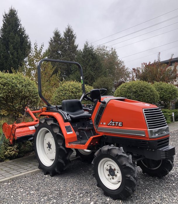 Traktorek 4x4 Kubota Aste A-19 Japoński traktor Ogrodniczy Oryginał !!