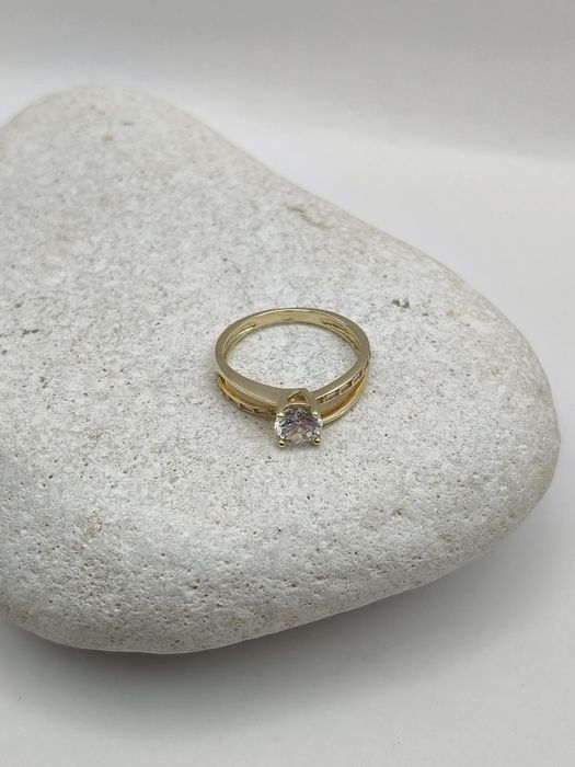 Złoty Pierścionek R.15 Pr.585 Nowy Zapraszamy