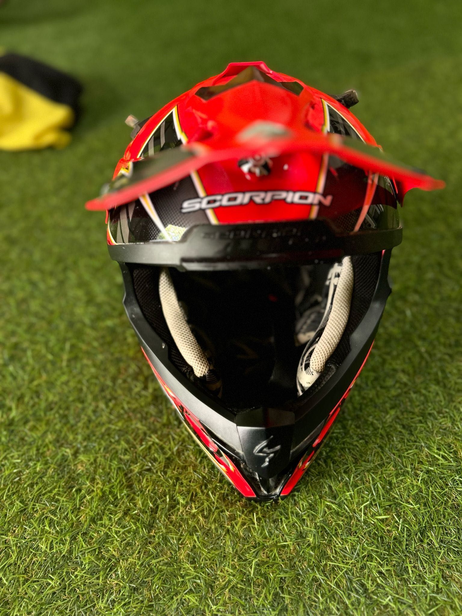 Capacete Motocross Scorpion