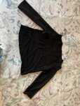 blusa preta zara tamanho s