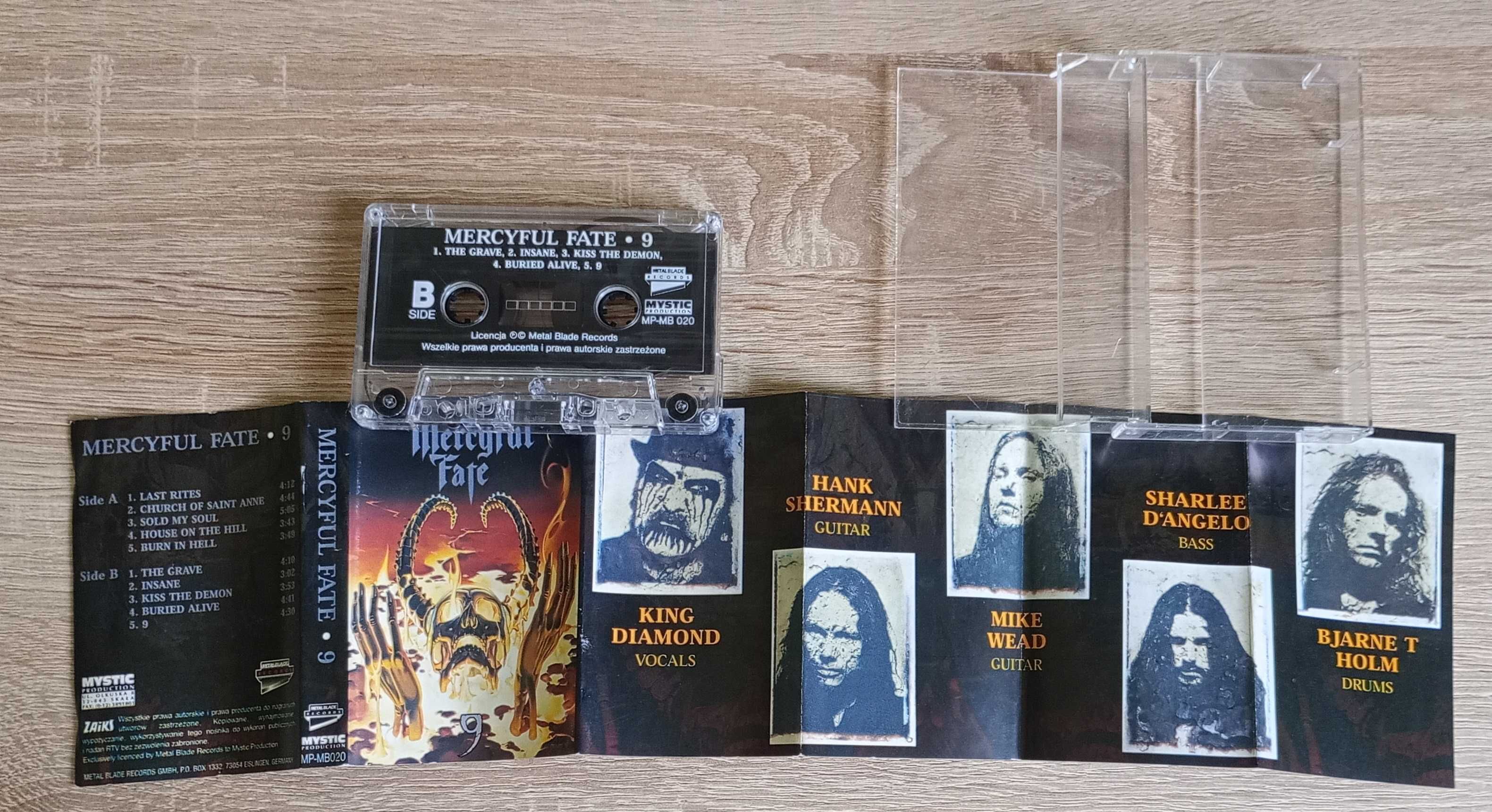 Mercyful Fate - 9 kaseta