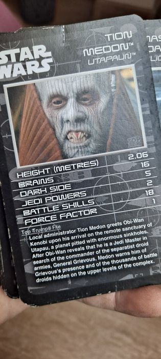 Karty angielskie STAR WARS