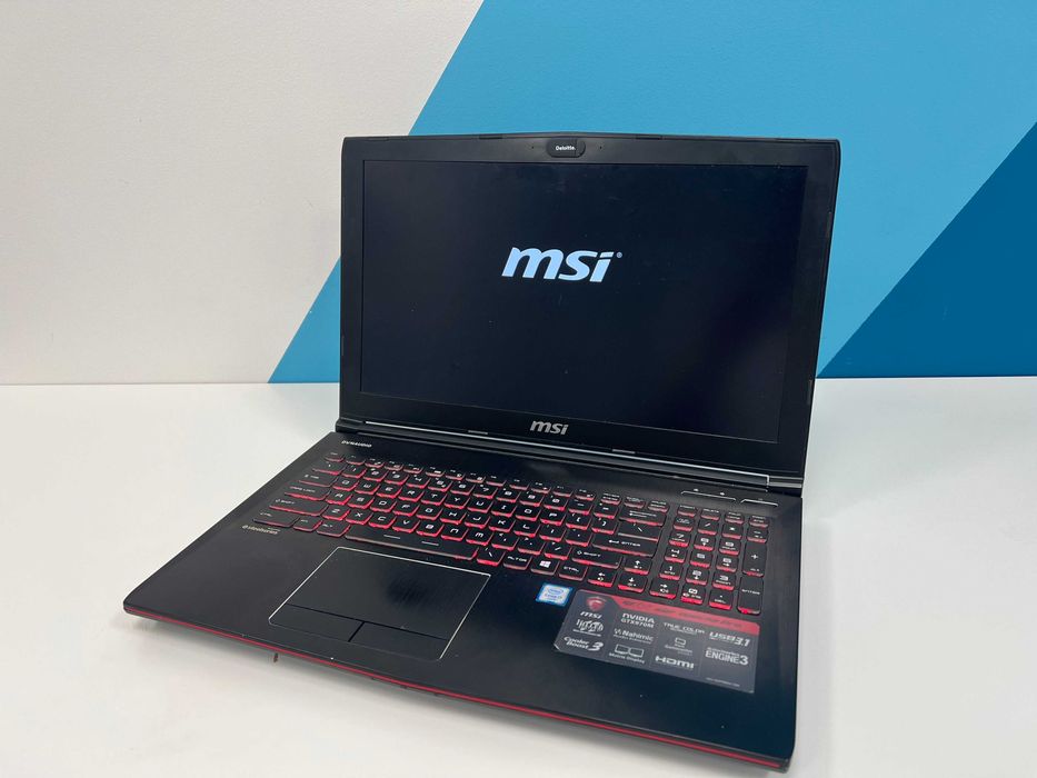 Laptop MSI GE62 6QF Apache Pro i7 2,60GHz 16Gb RAM 256gb SDD 1tb HDD