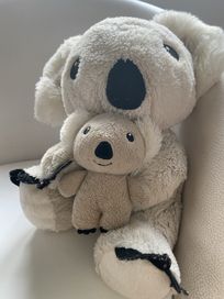 Szumiący pluszowy miś koala mama i maleństwo