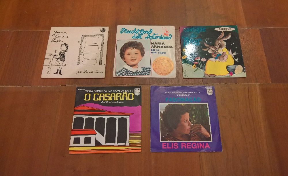 Lote de discos Single vários