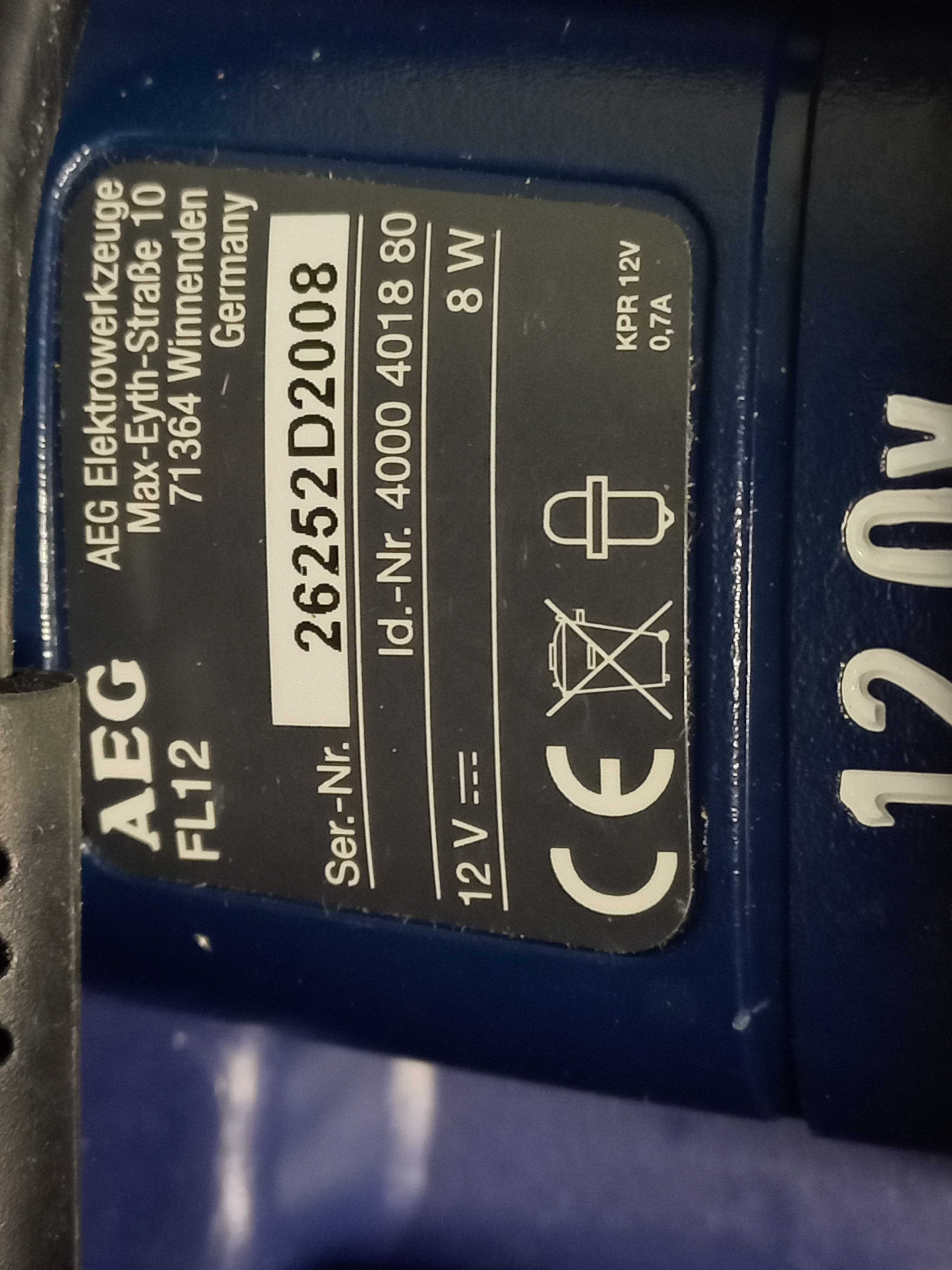 Wietarko WKRĘTARKA AEG BS 12 X-R 2X AKUMULator  walizka
