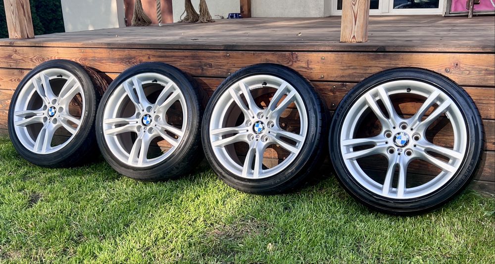 Bmw 18” kola opony felgi styling 400 m pakiet seria 3 f30 e90 wz