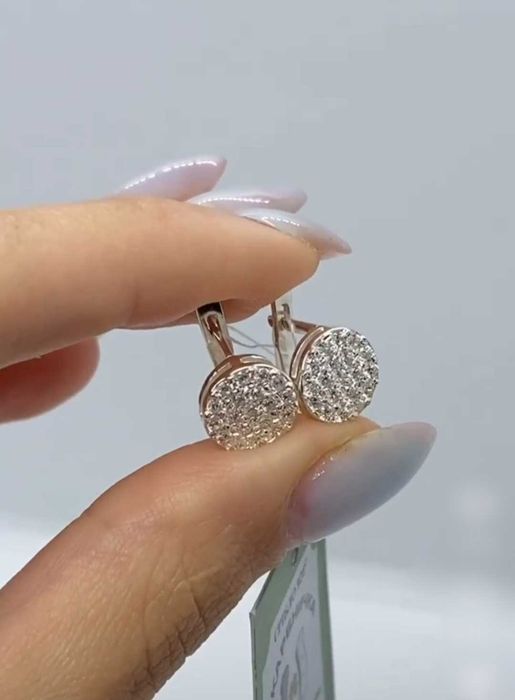 Сережки ,, Розсип діамантів,,