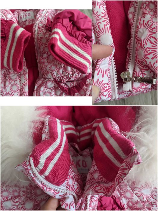 Зимовий комбінезон 2-4р. Kiko 86см зимова тепла куртка кіко 92см 98см