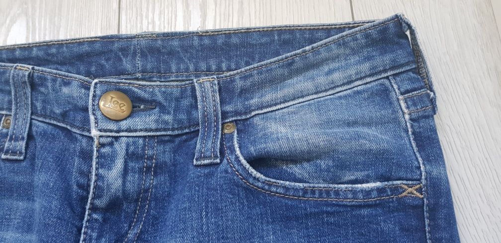 Jeansy Lee Bell Zip W27 L30