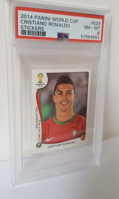 Cristiano Ronaldo Mundial 2014 PSA Graded