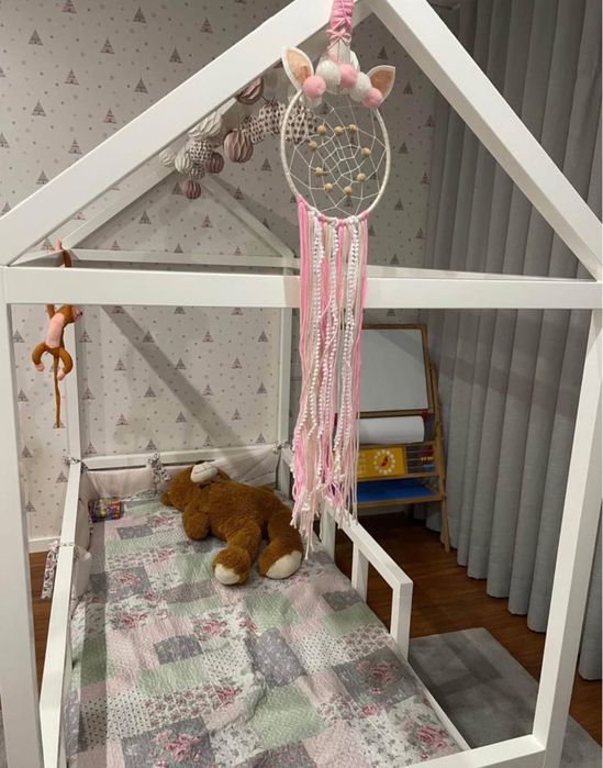 Cama crianca lacada branca