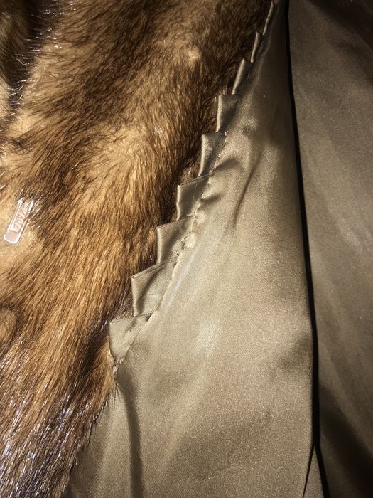 Futro z norek ,rozmiar duzy