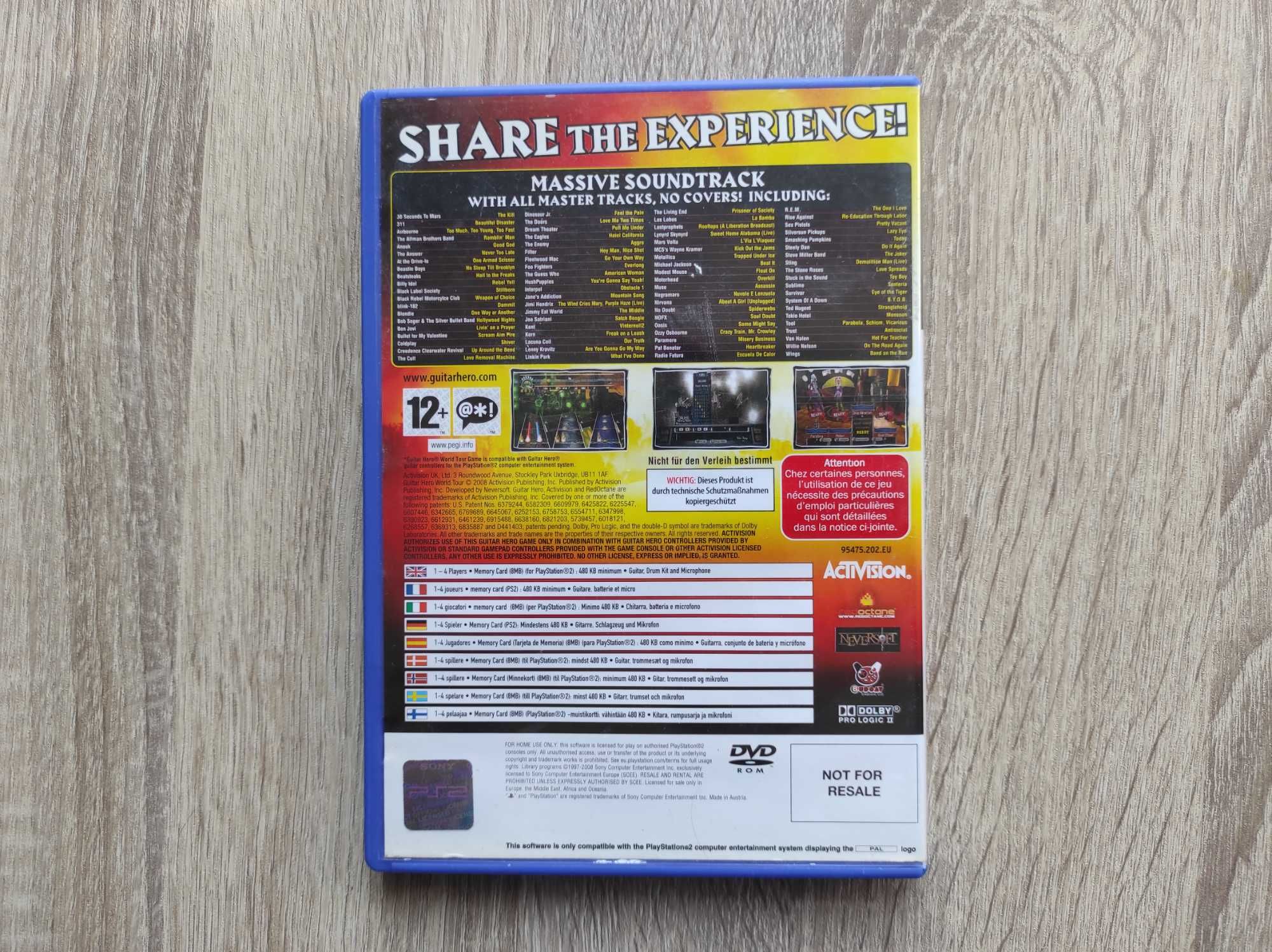 Guitar Hero World Tour - PS2