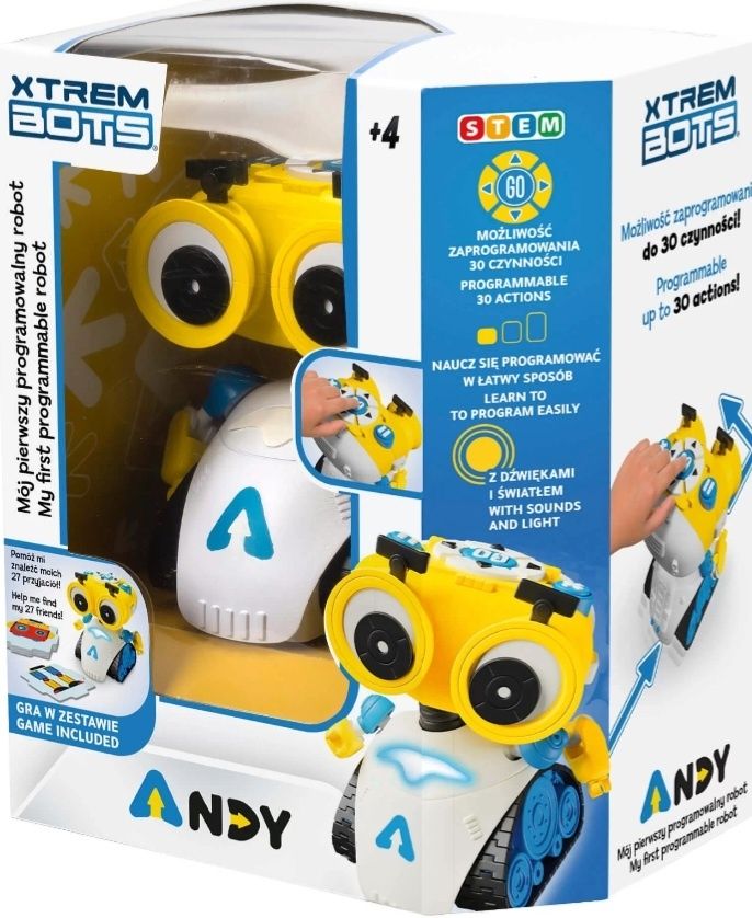 Robot do nauki programowania XTREM Bots j.nowy - Andy