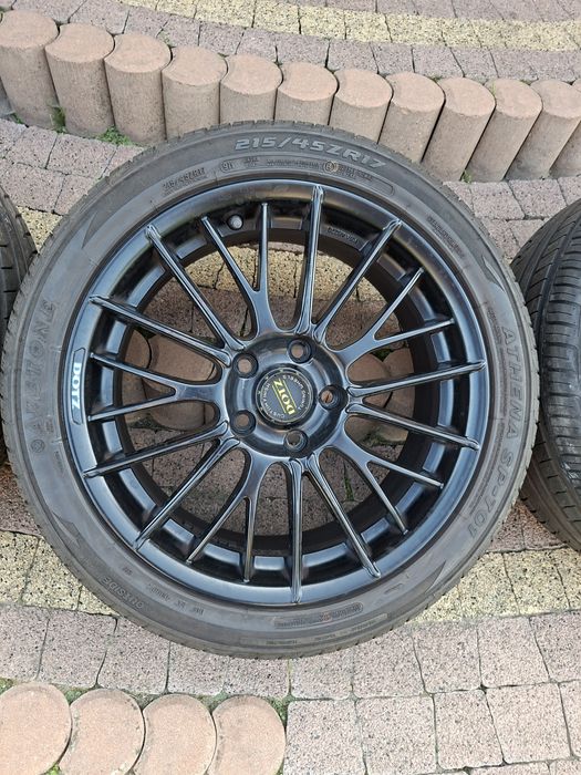 Felgi DOTZ 17" 5x112 Opony letnie 215/45/17 Audi/Skoda/Seat/Vw