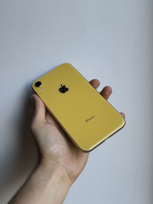 iPhone XR 64 Gb Yellow Neverlock АКБ 86% Отличное состояние