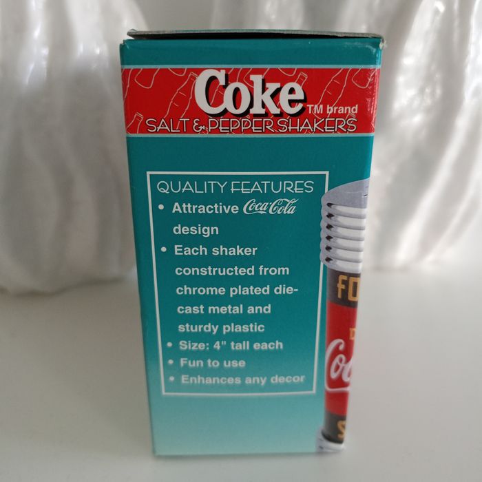 Coca Cola solniczka pieprzniczka