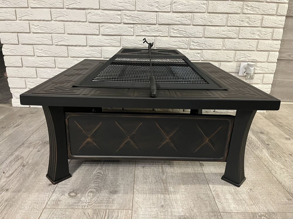 Palenisko grill retro 81x81 cm NOWE