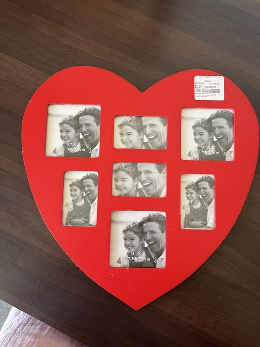 Ramka do zdjęć serduszko