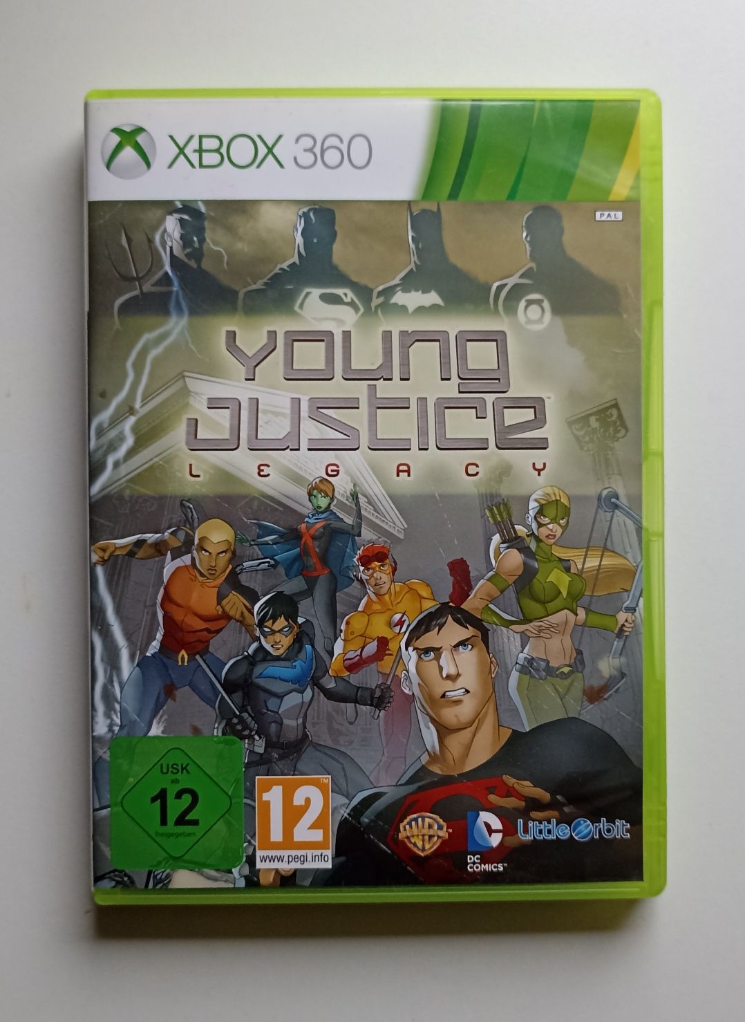 Young Justice na Xbox 360