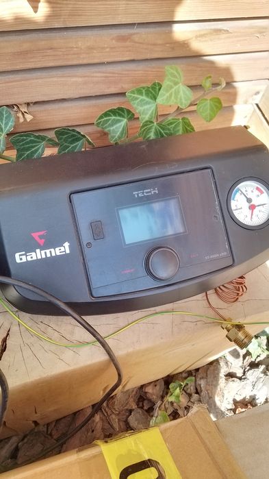 Котел-бункер під пелету,з мотором та платою керування