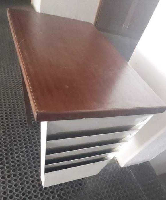 Vintage secretária industrial