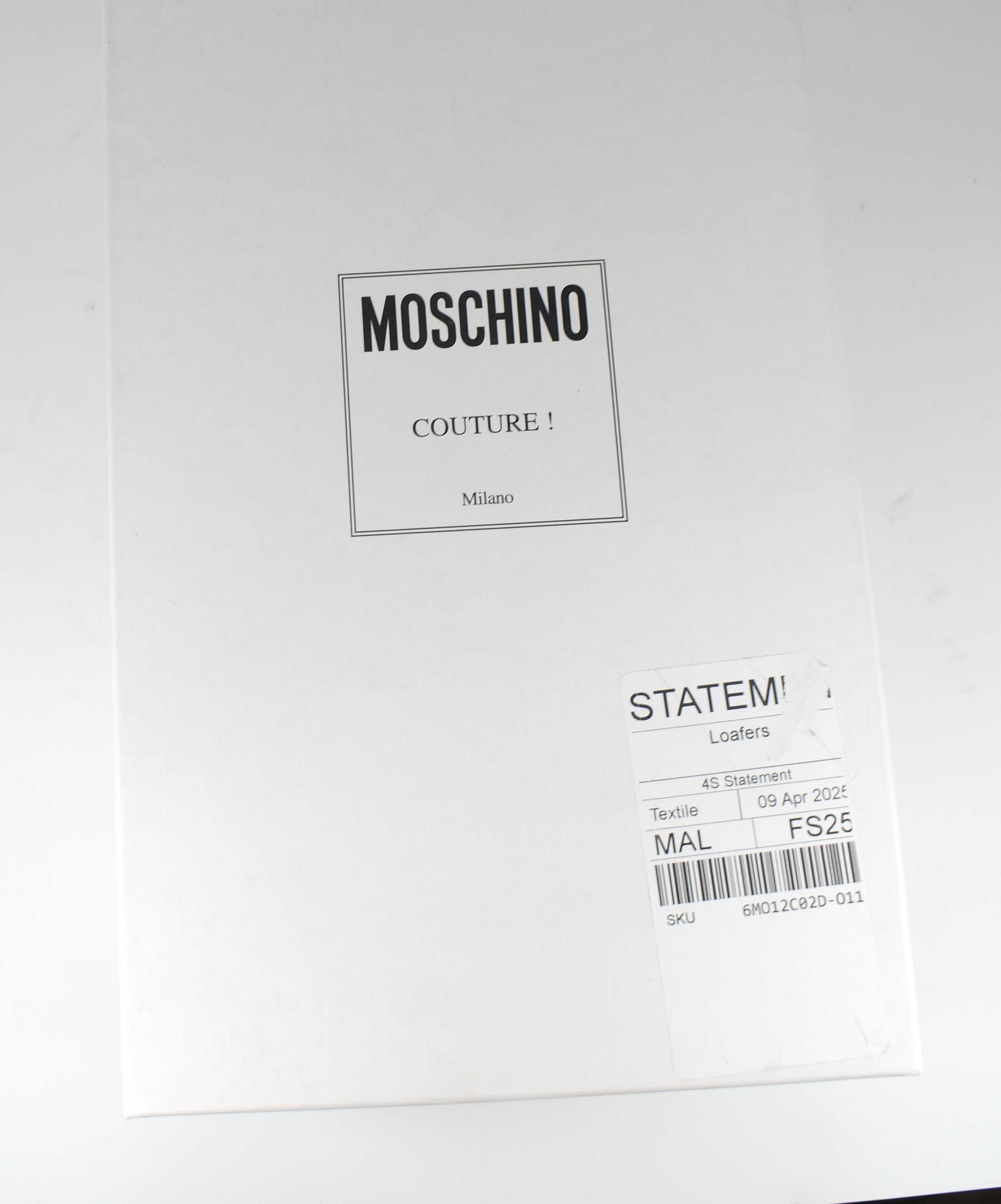 Używane mokasyny Moschino Couture ! roz. 44