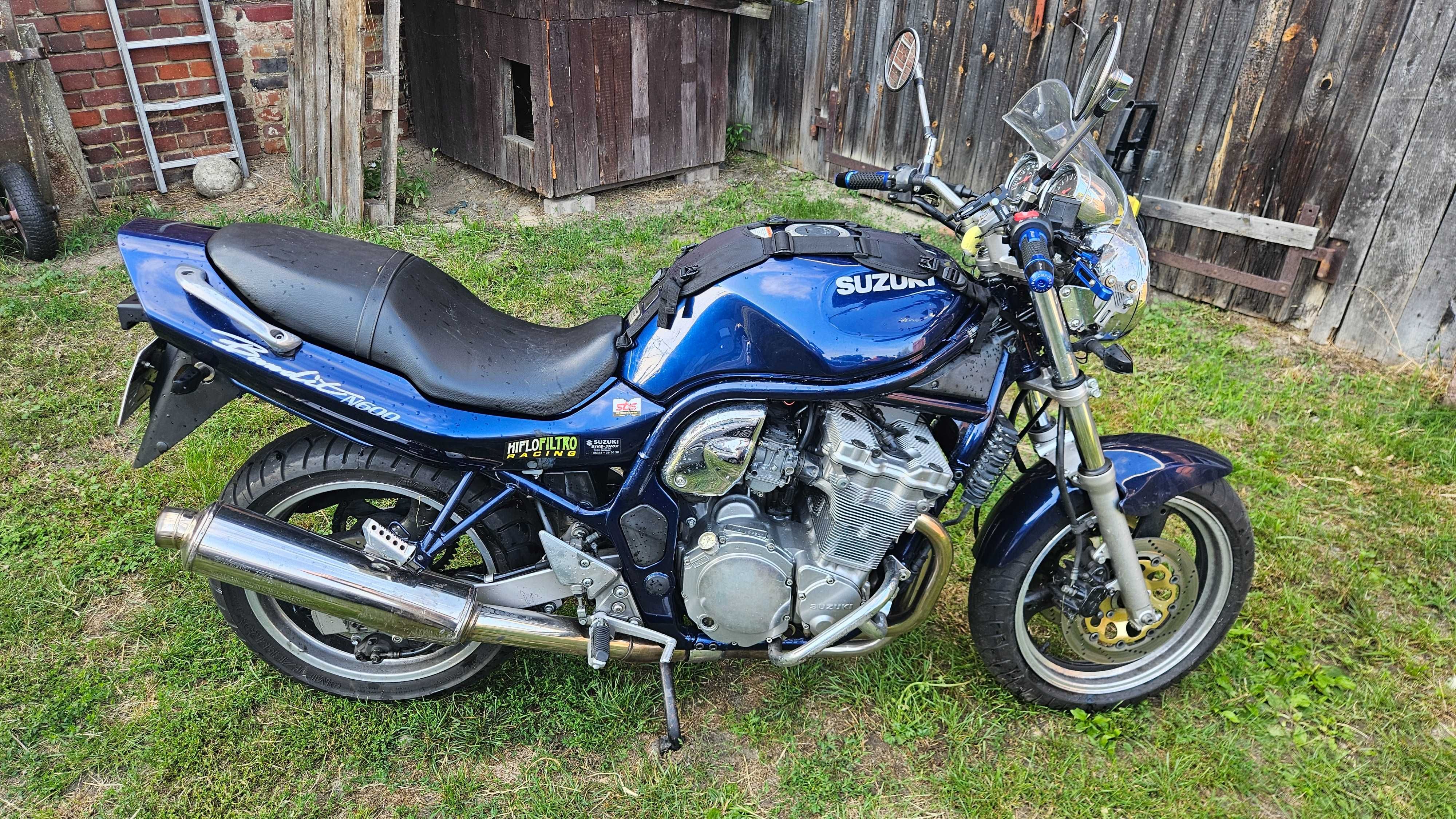 Suzuki Bandit 600 N 1998 r. - dodatkowe wyposażenie, świeżo po OC