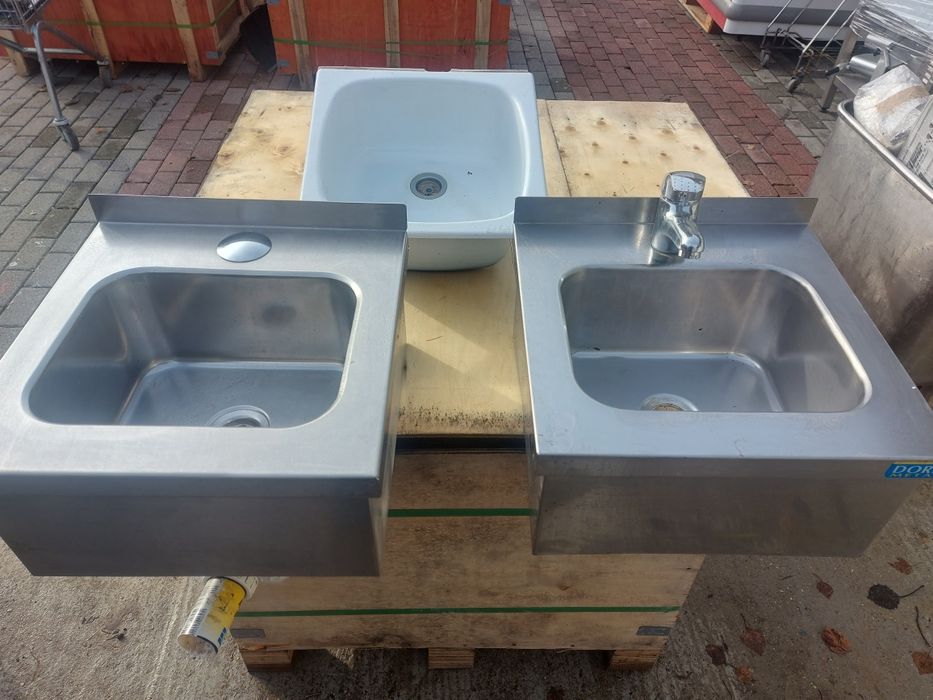 Zlew umywalka gastronomiczna przemysłowa