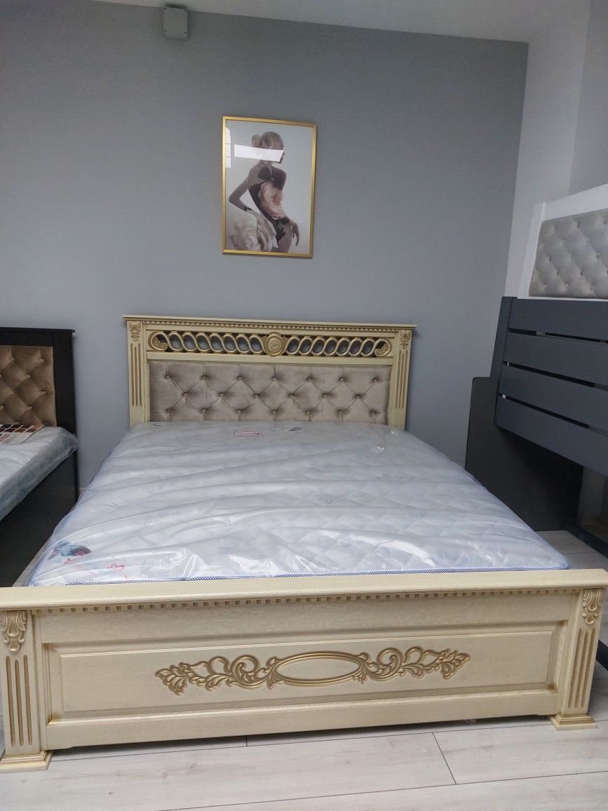 Ліжко 160х200,ліжко дерев'яне,ліжко з дуба