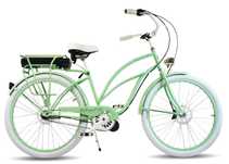 Rower ELEKTRYCZNY ebike miejski 26 / 28 beach Cruiser RoyalBi damski